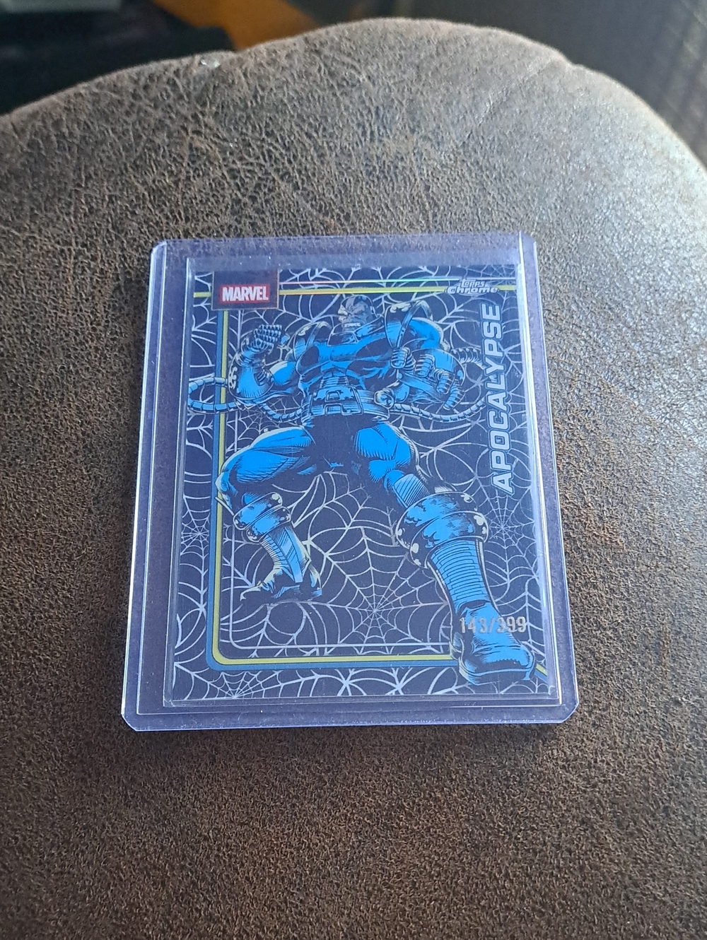 2026 Topps Chrome Marvel Apocalypse Black Webs Refractor